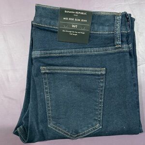Banana Republic Dark Blue Slim Jeans